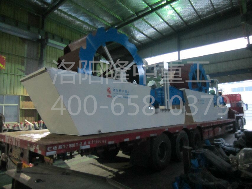 洗砂（shā）回收一體機發貨圖（tú）