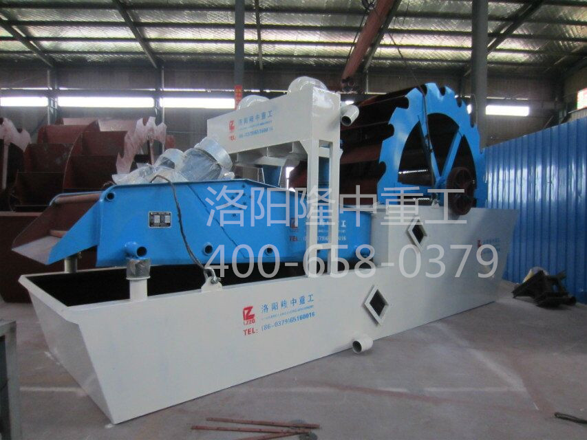 洗（xǐ）砂回收一體機車間圖